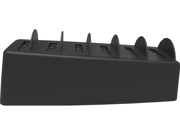 DuraCase 6 Bay Charger - Ladestativ for strekkodeskanner - Europa - for DuraScan D800, D840, D860