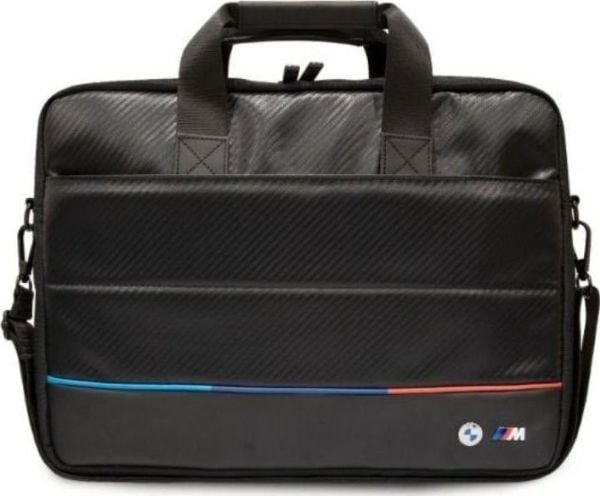 BMW Carbon Tricolor laptopväska 16" (svart)