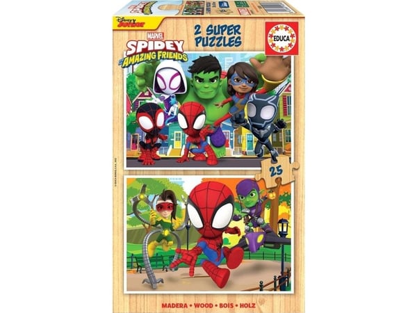 Educa 2x25 Spidey & His Amazing Friends i tre