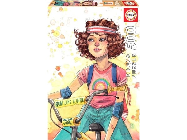 Pussel 500 bitar Run Like A Girl, Esther Gili G3