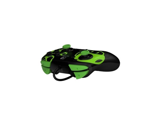 PDP REMATCH: 1-Up Glow in the Dark, Gamepad, Nintendo Switch, Nintendo Switch OLED, D-pute, Hjem-knapp, Analog/digital, Koblet med ledninger (ikke ...