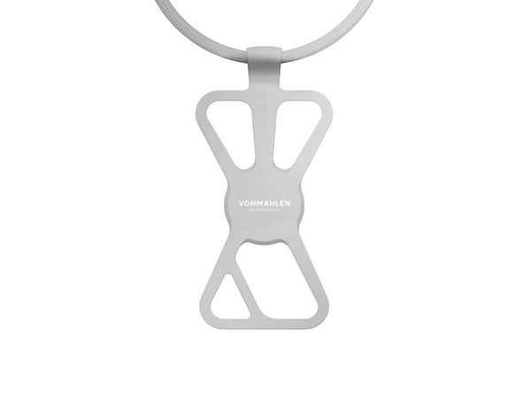 Vonmählen Infinity, mobiltelefon, nylon, silikon, Grå, 150 cm, 68 mm, 7 mm