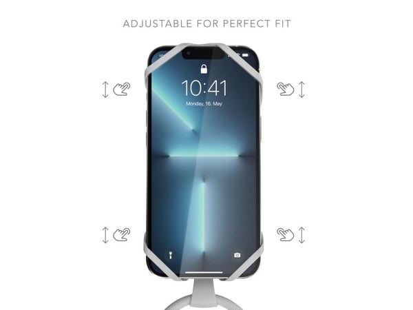 Vonmählen Infinity, mobiltelefon, nylon, silikon, Grå, 150 cm, 68 mm, 7 mm