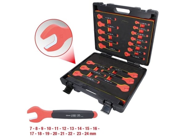 KS Tools 118.1500, Kromivanadiini-teräs, DIN 7446, IEC 60900, 1 kpl