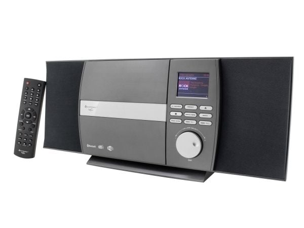 Soundmaster ICD1010AN, 10 W, FM, 3,5 mm, Grå, 230 V, 50 Hz