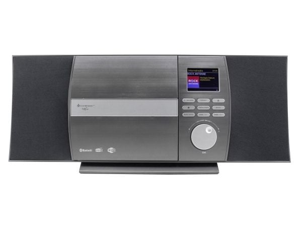 Soundmaster ICD1010AN, 10 W, FM, 3,5 mm, Grå, 230 V, 50 Hz