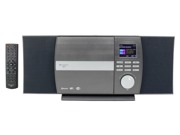 Soundmaster ICD1010AN, 10 W, FM, 3,5 mm, Grå, 230 V, 50 Hz