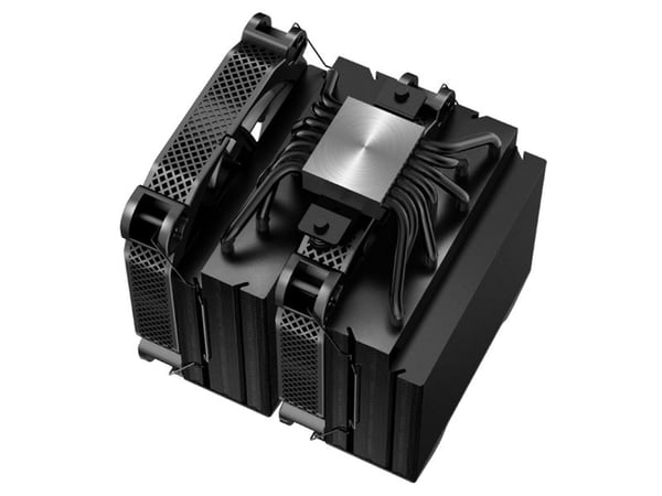 Jonsbo HX7280 CPU-kjøler - 2x 140mm, 1x 120mm, svart