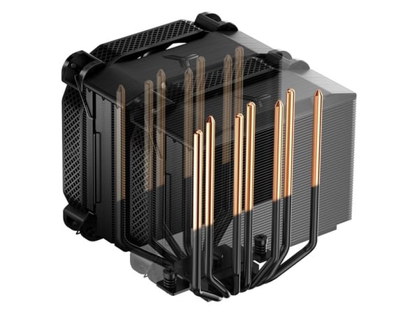 Jonsbo HX7280 CPU-kjøler - 2x 140mm, 1x 120mm, svart