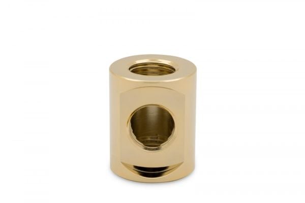 EK Water Blocks 3831109849903, Slangkoppling, mässing, Guld, 1/4", 28 mm, 2,3 cm
