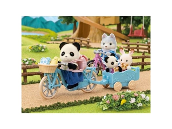 Sylvanian Families Cycle & Skate Set Panda Girl