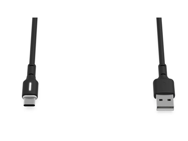 KRUX KRX0047, 1,2 m, USB A, USB C, USB 2.0, 480 Mbit/s, svart