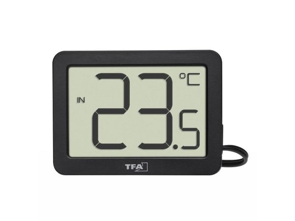 TFA - Termometer - digital - svart