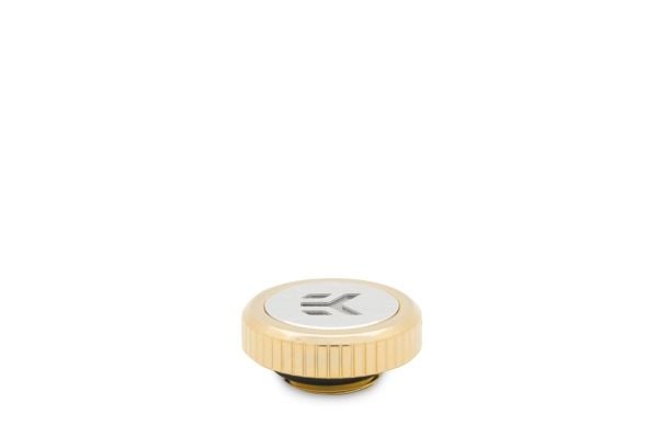 EK Water Blocks EK-Quantum Torque tetningsplugg G1/4 tommer - med EKWB-logo, gull