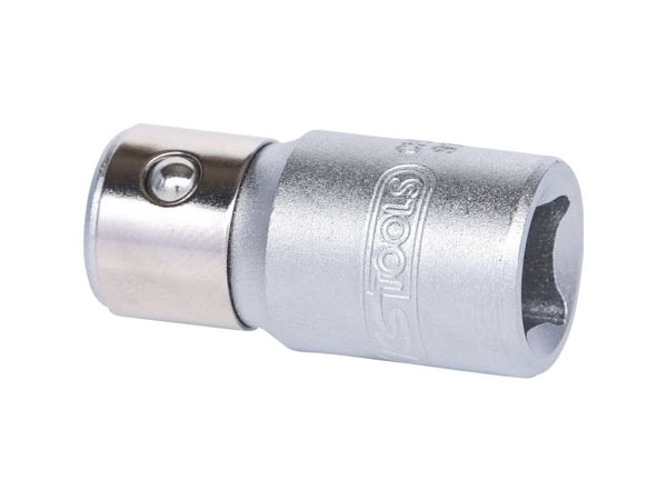 KS Tools 911.4327, Stikkontakt, 1 hoder, Kromvanadiumstål, DIN 3120, ISO 1174, 10 g