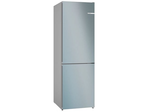 Bosch Serie | 4 KGN362LDF - Kjøleskap/fryser - bunnfryser - bredde: 60 cm - dybde: 66.5 cm - høyde: 186 cm - 321 liter - Klasse D - rustfritt stål-...