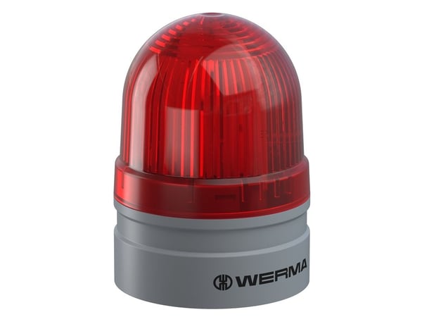 Werma Signaltechnik Signalpære Mini TwinLIGHT 115-230VAC RD 260.110.60 RD 260.110.60 Rød 230 V/AC