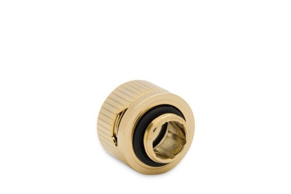 EK Water Blocks EK-Torque HDC 14 tilkobling rett G1/4 tommer AG til 14 mm OD hardt rør - gull