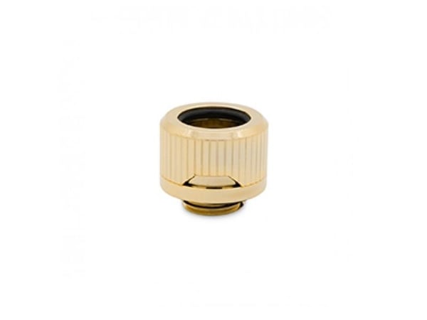 EK Water Blocks EK-Torque HDC 14 tilkobling rett G1/4 tommer AG til 14 mm OD hardt rør - gull
