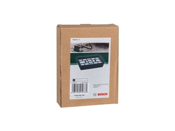 Bosch 2 609 256 F65, Trommelvakuum, Filter, Hvit, Bosch, AdvancedVac 18V-8, Hengeboks