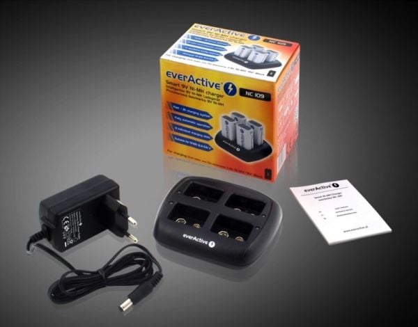 Everactive NC109, Nikkelmetallhydrid (NiMH), 9V