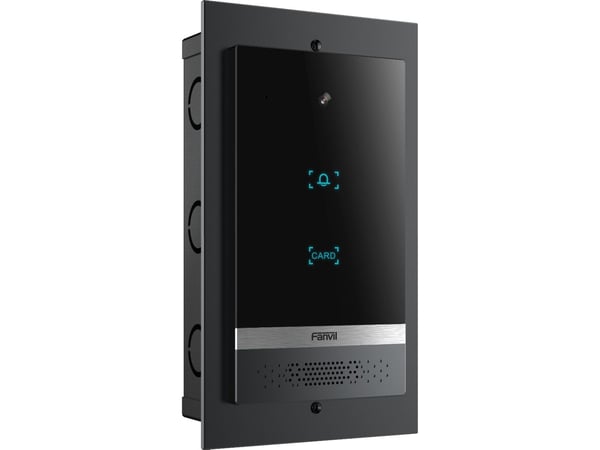 Fanvil i61, Sort, IP66, IK07, Vertikal, Raskt Ethernet, 10,1000 Mbit/s