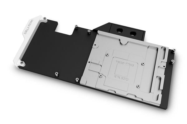 EK Water Blocks 3831109836422, Vannblokk, Acetal, Kopper, Sort, Nickel, 3-pin, 1/4", Grafikkort