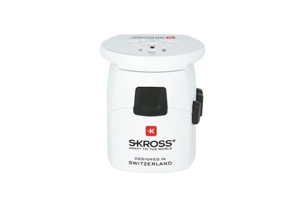 Skross PRO Light USB (2xA) - World, Vit