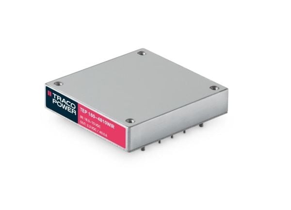 TracoPower TEP 160-2412WIR DC/DC-muunnin, piirilevy 24 V/DC 12 V/DC 12000 mA 160 W Lähtöjen määrä: 1 x