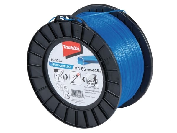 Makita E-01753, Hekketrimmersnor, Blå, 445 m, 1 stykker