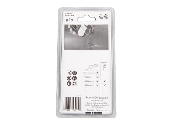 Makita B-66357, Sort, Replacement blade, 32 mm, 50 mm