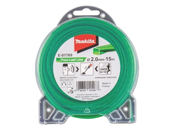 Makita - Gresstusserstreng - 2 mm - lengde: 15 m