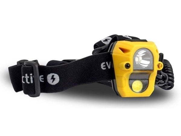 Everactive HL250, Hodebåndslommelykt, Gult, Knapper, LED, 2 lamper, 3 W