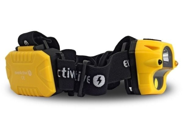 Everactive HL250, Hodebåndslommelykt, Gult, Knapper, LED, 2 lamper, 3 W