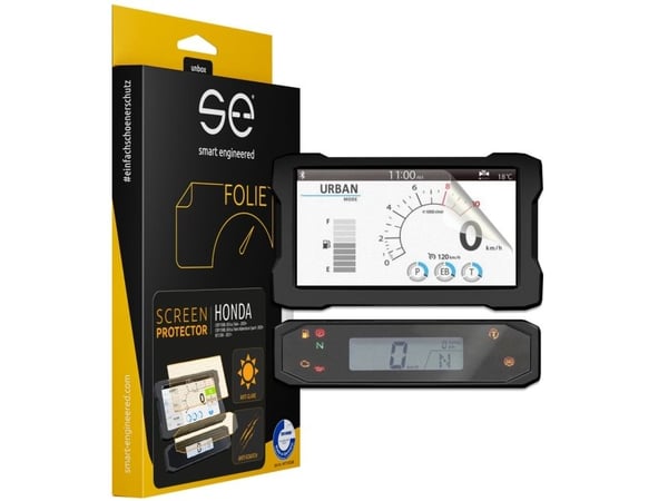 se Antirefleks 3D speedometer / cockpit beskyttelsesfilm (VPE 2) for Honda