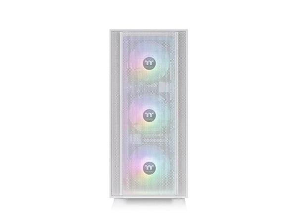 Thermaltake H570 TG ARGB Snow - Mid tower - utvidet ATX (E-ATX) - sidepanel med vindu (herdet glass) - ingen strømforsyning (PS/2) - hvit - USB/lyd