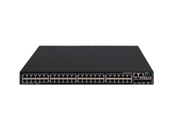 HPE FlexNetwork 5140 HI - Switch - 1 plats - L3 - Administrerad - 48 x 10/100/1000 + 4 x 10 Gigabit Ethernet / 1 Gigabit Ethernet SFP+ - luftflöde ...