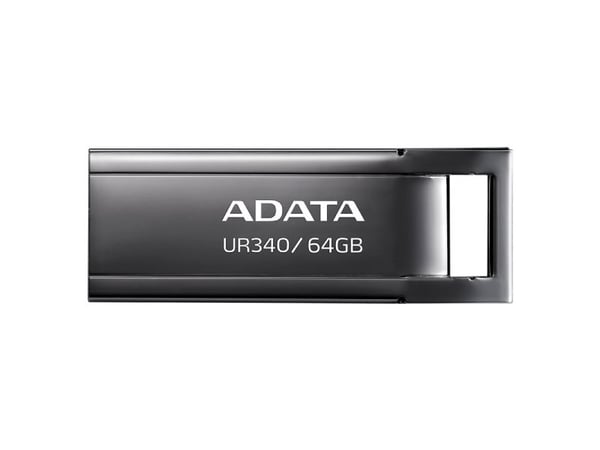 ADATA UR340 USB Key 64 GB USB Type-A 3.2 Gen 2 (3.1 Gen 2) Musta