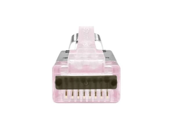 SCP S45-1750P, RJ45, Terästä, Läpinäkyvä, Suora, Polykarbonaatti (PC), Messinki, 30 V
