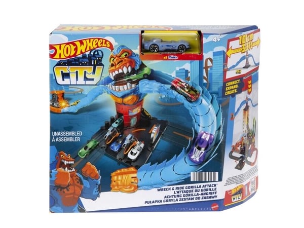 Hot Wheels City HDR29, Autoratalelu, 4 vuosi/vuosia, Muovi, Valikoidut värit