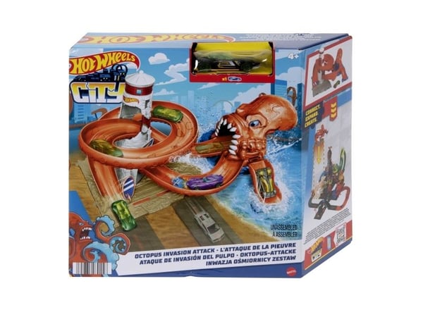 Hot Wheels City HDR29, Autoratalelu, 4 vuosi/vuosia, Muovi, Valikoidut värit
