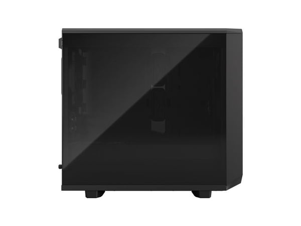 Fractal Design Meshify 2 Nano - Mini-ITX-tårn (herdet glass) - ingen strømforsyning (ATX) - svart TG mørk fargetone - USB/lyd - for Aspect 12 RGB P...