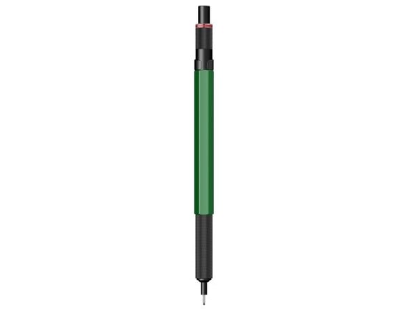 Rotring 2164106, Grønn, Akrylonitril-butadien-styren (ABS), HB, Sekskantet, Rustfritt stål, 0,5 mm
