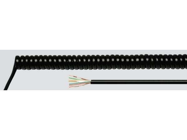 HELUKABEL 86420, Lågspänningskabel, Svart, Koppar, 1 mm ², 964,8 kg/km, -25 - 70 ° C