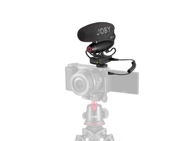 Joby JB01801-BWW, Digitalt kamera, -34,4 dB, 20 - 20000 Hz, -76 dB, 115 dB, Koblet med ledninger (ikke trådløs)