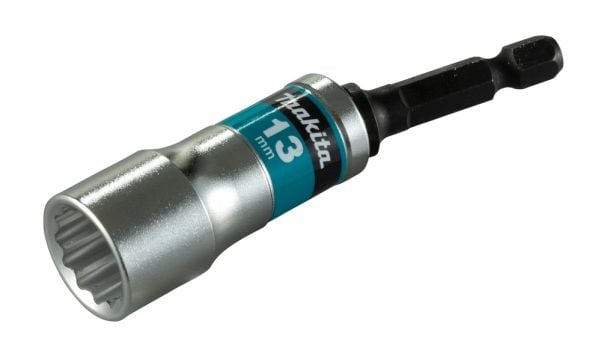 Makita Impact Premier - Støtsokkelspiss - 13 mm - 13 mm - heksagonal - lengde: 80 mm - for Makita DDF486RTJ, DHP487RAJ; XGT DA001GZ