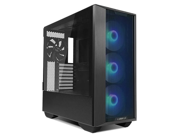Lian Li Lancool III , Midi Tower, PC, Svart, Transparent, ATX, EATX, micro ATX, Mini-ITX, Gjuten aluminium, SGCC, Härdat glas, Multi