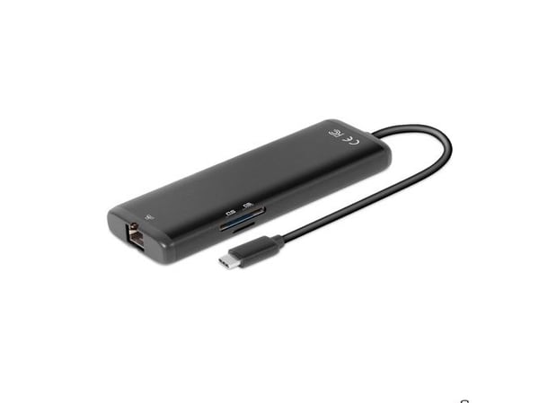 Club 3D - Dokkingstasjon - USB-C 3.2 Gen 1 - HDMI, DP - GigE