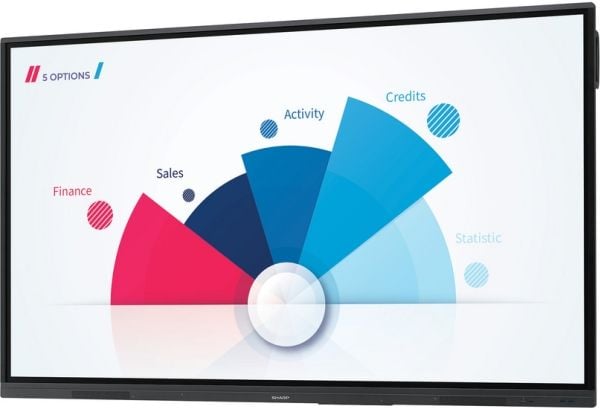 Sharp PN-L652B, 165,1 cm (65"), 3840 x 2160 pikseliä, LCD, Full-Array, 16:9, 350 cd/m²