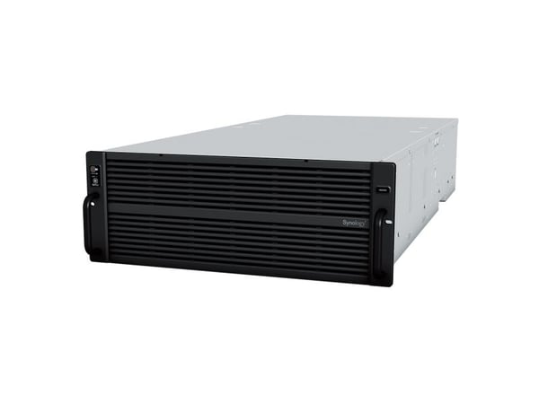 Synology High Density HD6500 - NAS-palvelin - 60 lokeroa - 960 GB - rackversio - SATA 6Gb/s - SSD 480 GB x 2 - RAID 0, 1, 5, 6, 10, JBOD, 5 hot spa...